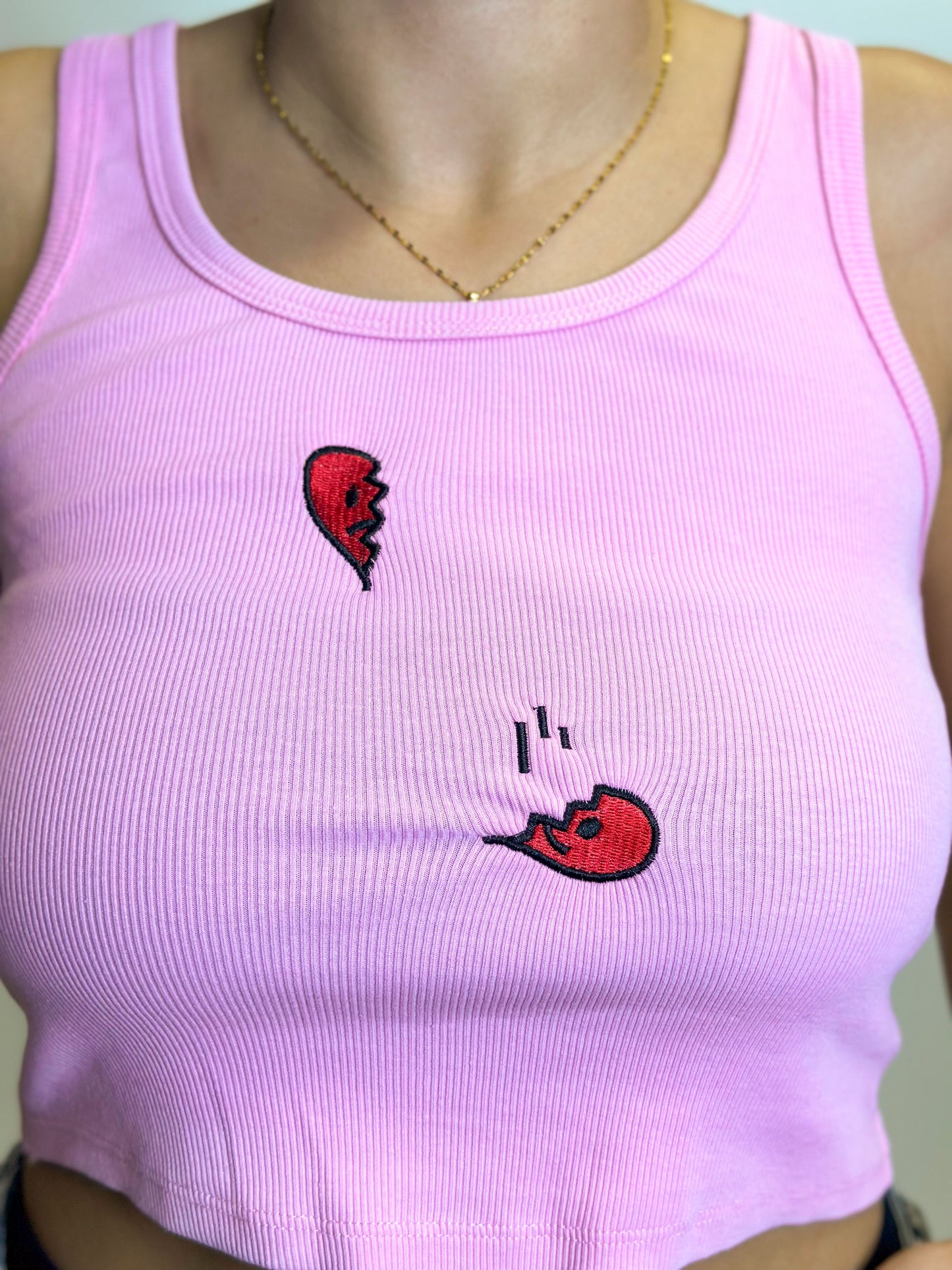 PINK TOP / S-M / CORA ROTO