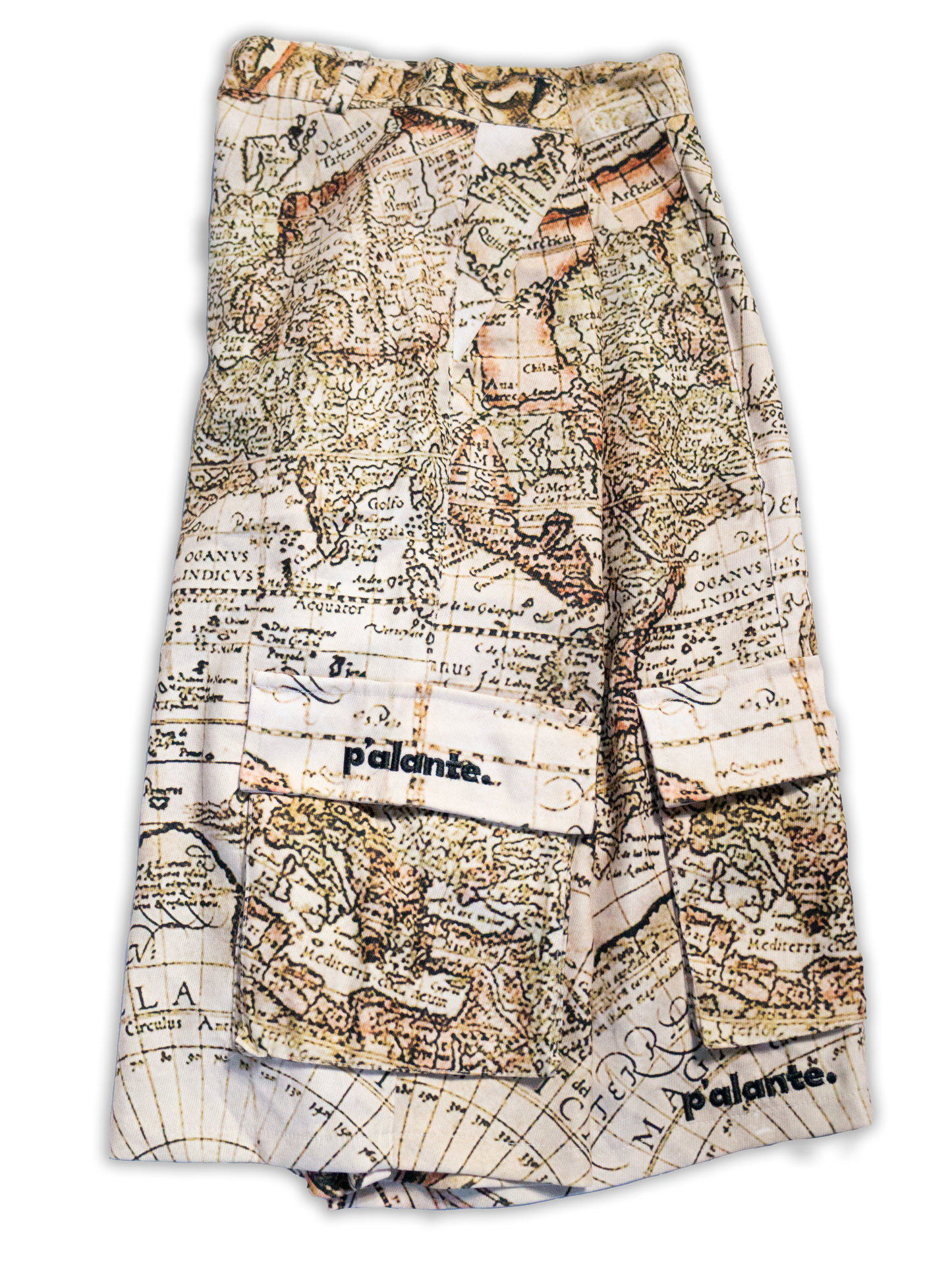 GEOGRAPHY DESIGN SHORTS / 36 / LOGOS