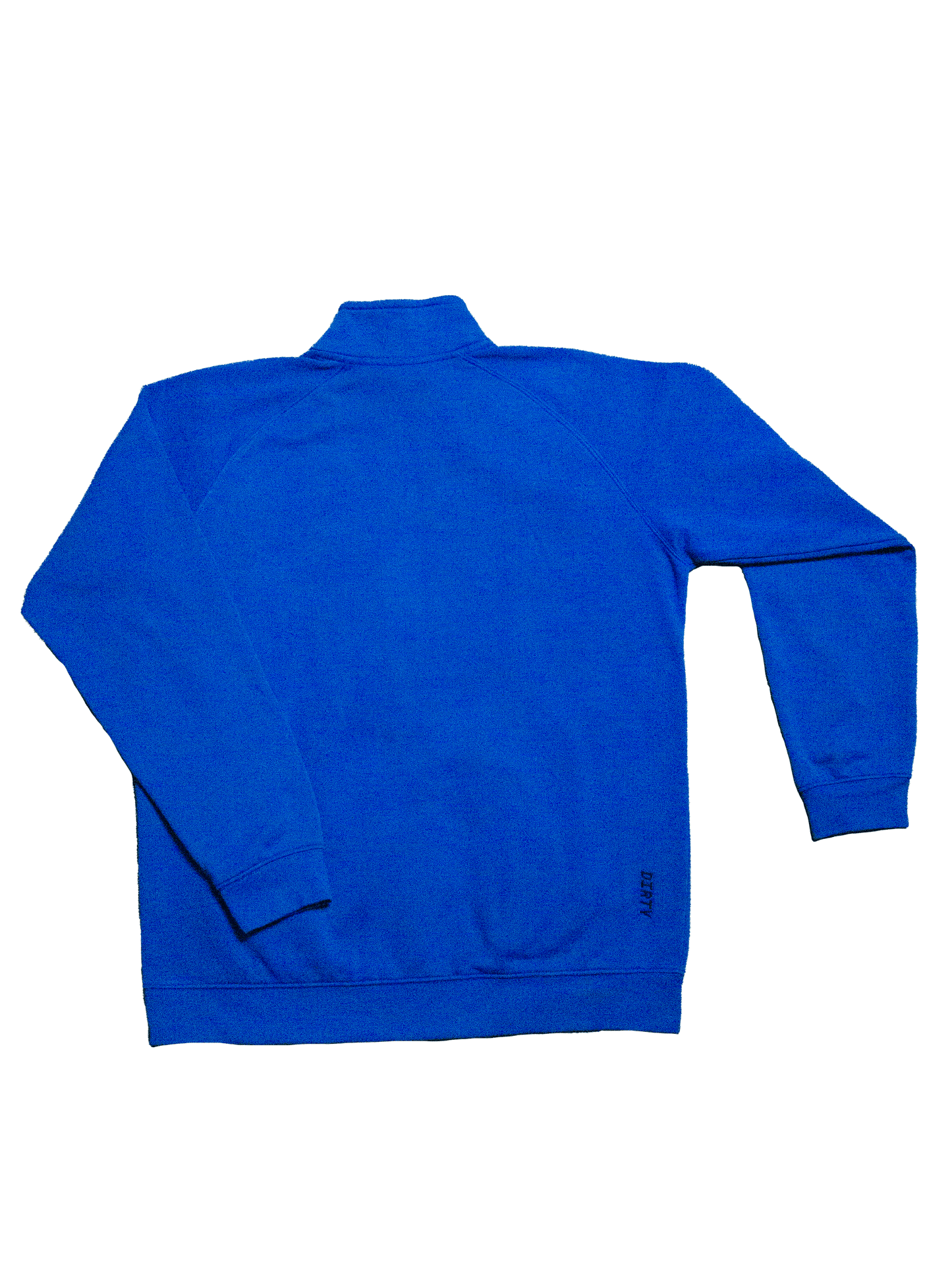 BLUE ZIPPED SWEATSHIRT / L / BROKEN HEART