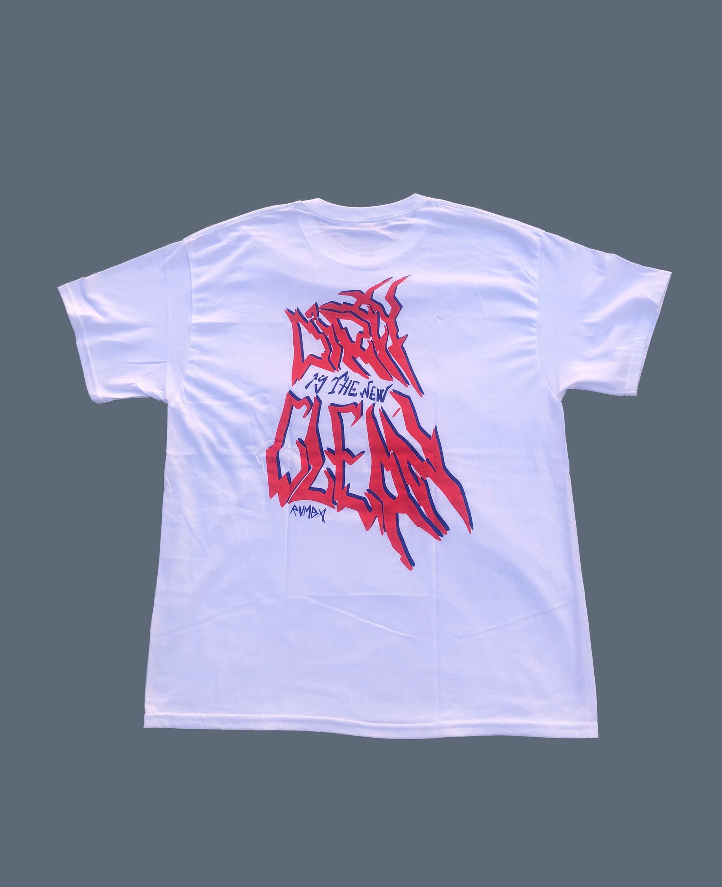 DIRTY IS THE NEW CLEAN / WHITE T SHIRT