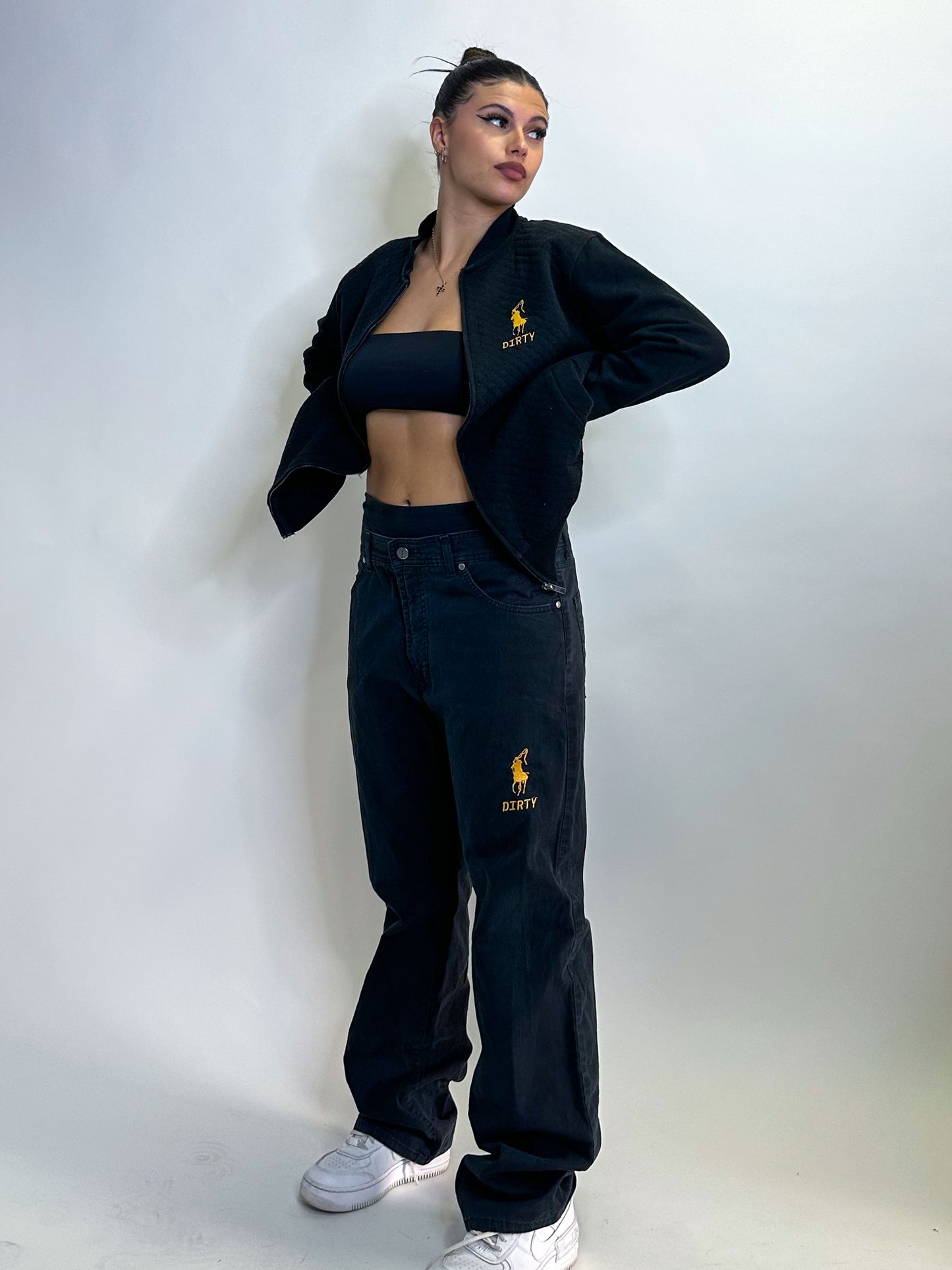 BLACK JEANS / 36 / RAFA LORENZO