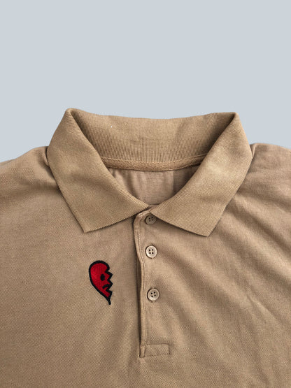 BEIGE POLO / XL / CORA ROTO