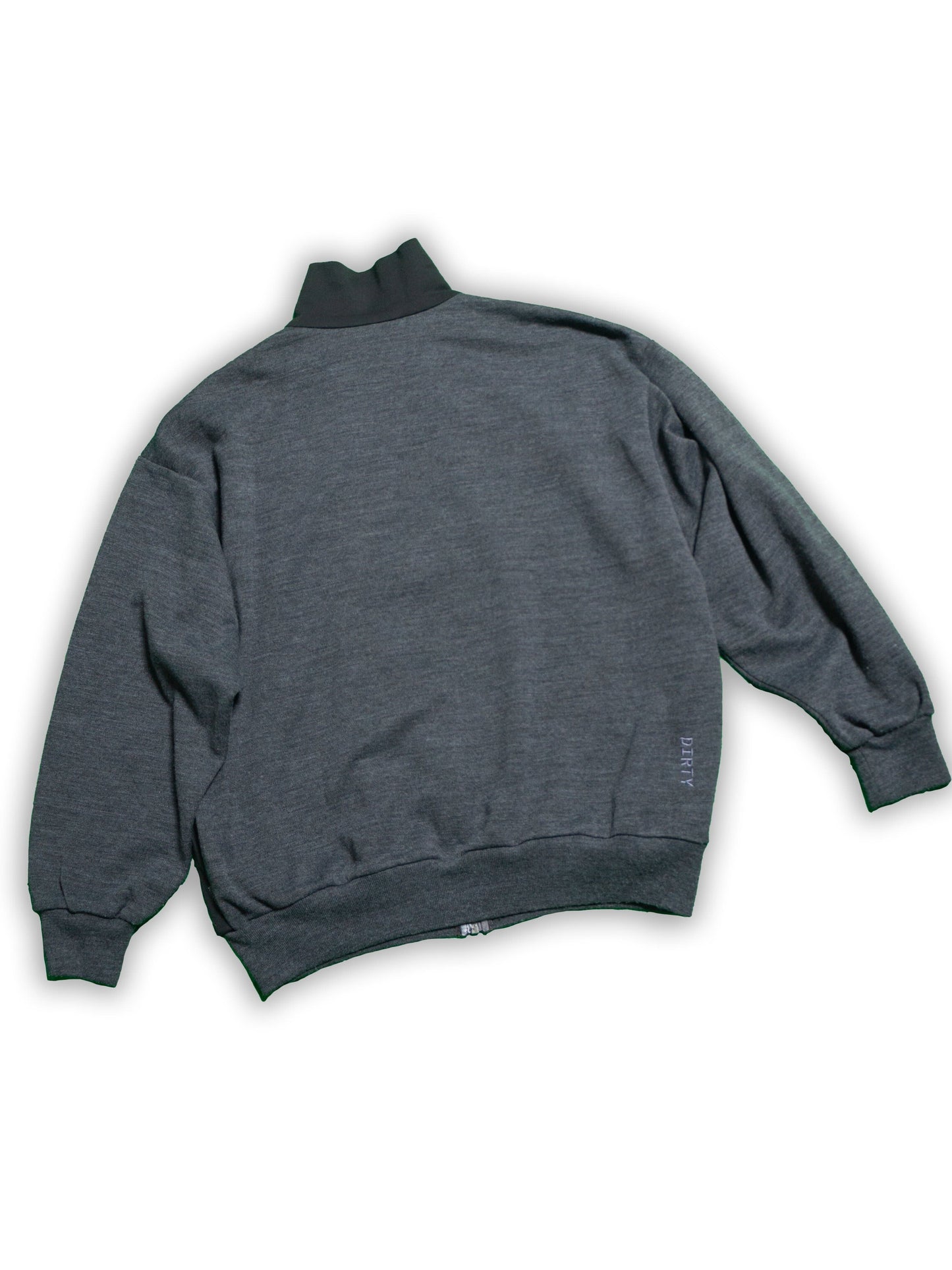 GREY ZIPPED SWEATSHIRT /S/ RAFA LORENZO